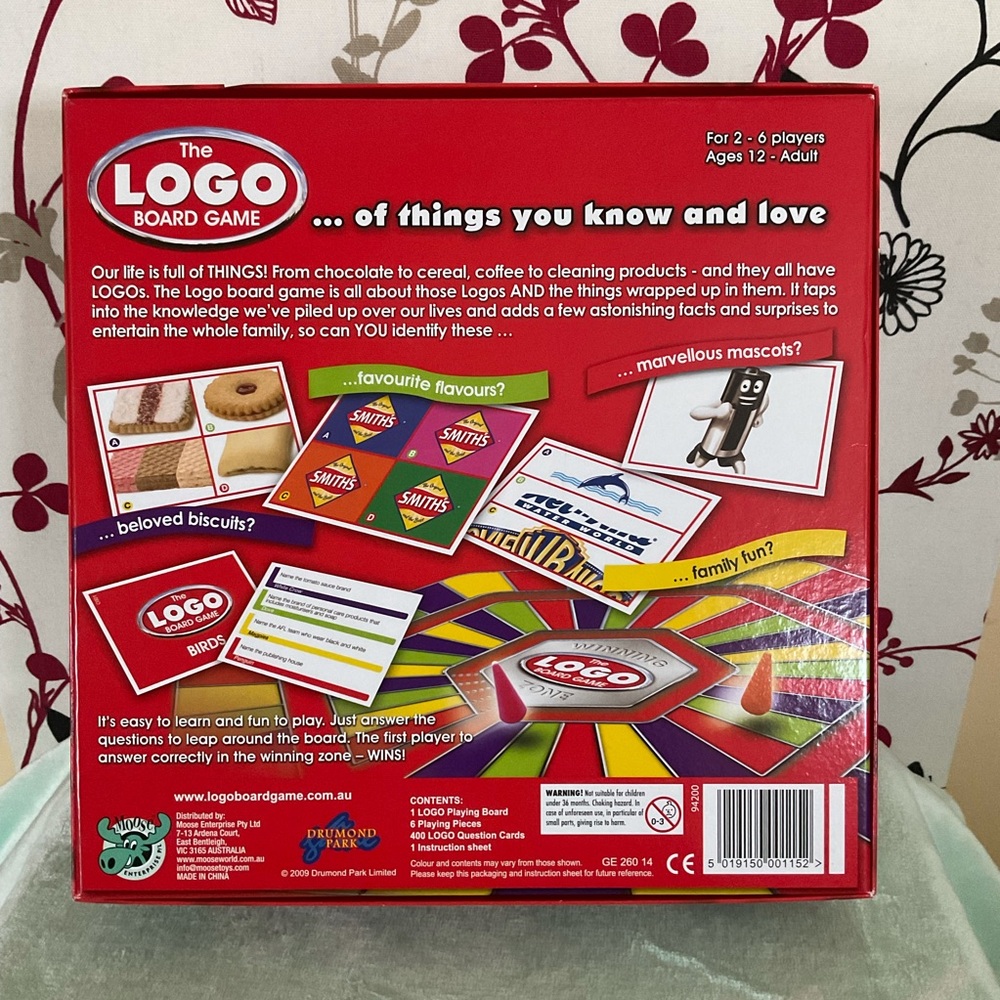 The Logo Board Game, Australian Edition 2009 $19 - Picture 2 of 10